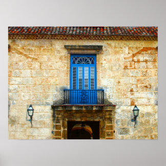 Kubanische Tür Poster