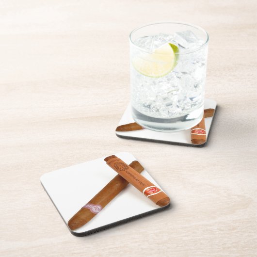 Kubanische Zigarren Getränkeuntersetzer (Rechte Seite)