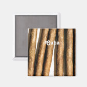 Kubanische Zigarren Magnet (Vorderseite/Rückseite)