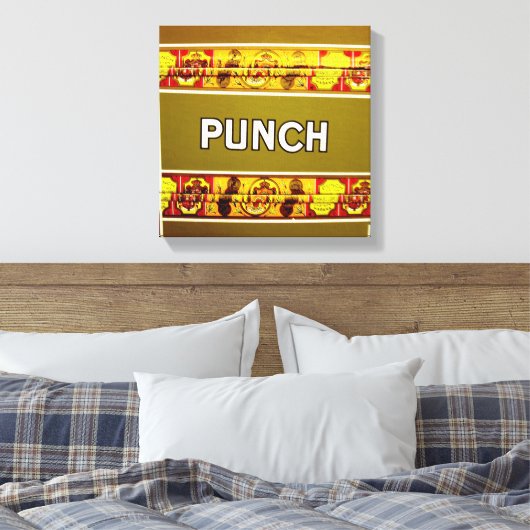 Kubanische Zigarren | Punch | LEINWAND (Insitu (Schlafzimmer))