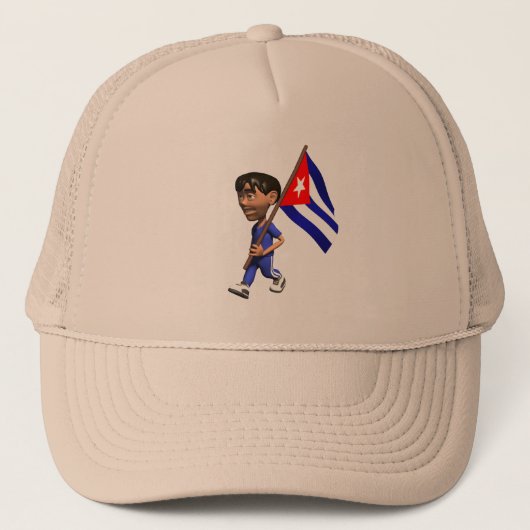 Kubanischer Junge Truckerkappe (Vorderseite)