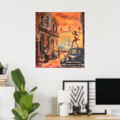 kubanischer Tanz Poster (Heimbüro)