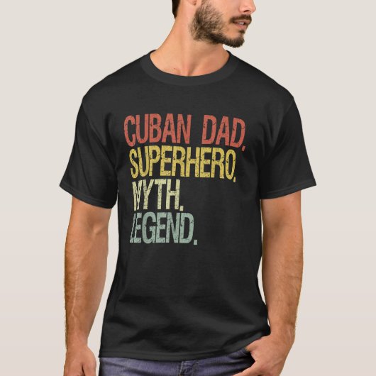 kubanischer Vater T-Shirt (Vorderseite)