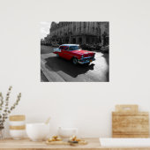 Kubanischer Verkehr Poster (Küche)