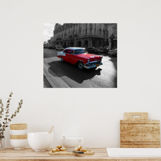 Kubanischer Verkehr Poster (Küche)