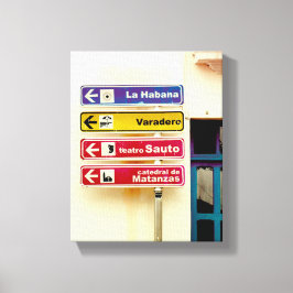 Kubanisches Foto Alt-Havanna Habana | Anleitungen  Leinwanddruck