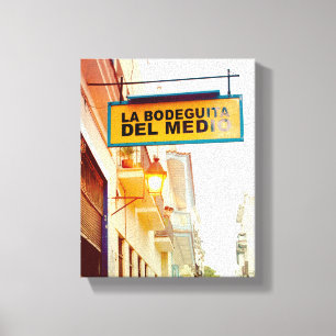 Kubanisches Foto Alt-Havanna Habana   Bodegita   Leinwanddruck