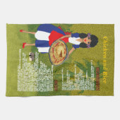 Kubanisches Küche-Rezept-Küchen-Tuch-Huhn u. Reis Handtuch (Horizontal)