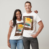Kubanisches Oldtimer Foto Reiseplakat. T-Shirt (Unisex)
