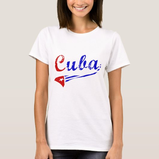Kubanisches Shirt mit Kubanflagge (Vorderseite)