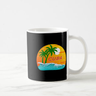 Kubapalmen karibische Strandsonne Sonnenaufgang Kaffeetasse