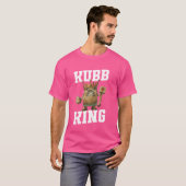 Kubb King Viking Schess Player Yard Game Set Lover T-Shirt (Vorne ganz)