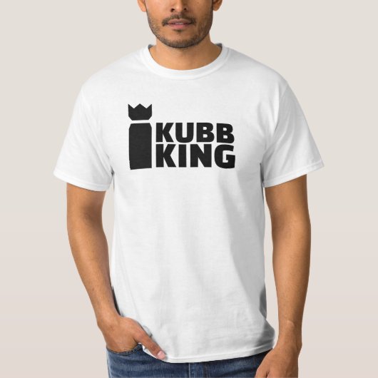 Kubb König T-Shirt (Vorderseite)