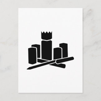 Kubb Postkarte