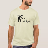 Kubb Spieler T-Shirt (Vorderseite)