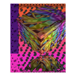 Kube Optic Square Paperweight Poster