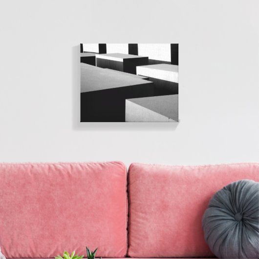 Kuben in Berlin Leinwanddruck (Insitu (Wohnzimmer))