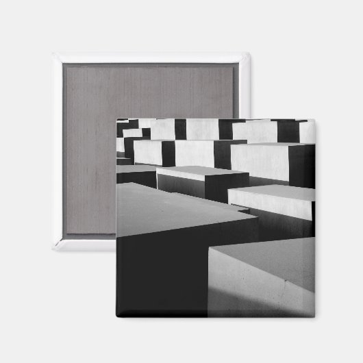Kuben in Berlin Magnet (Vorderseite/Rückseite)