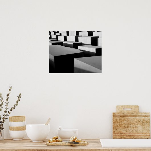 Kuben in Berlin Poster (Küche)