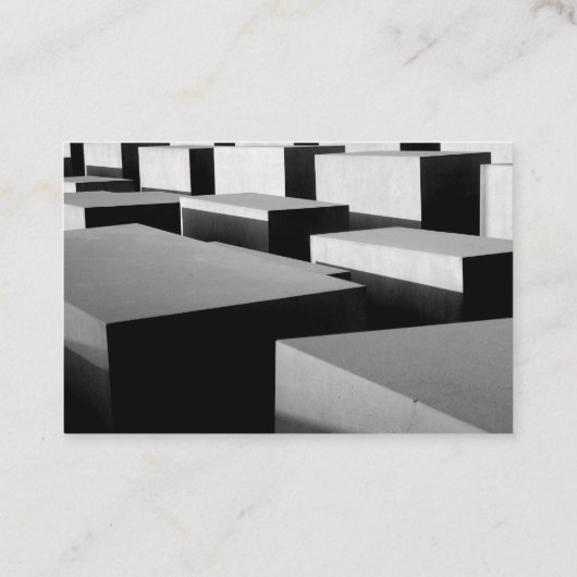 Kuben in Berlin Visitenkarte (Rückseite)