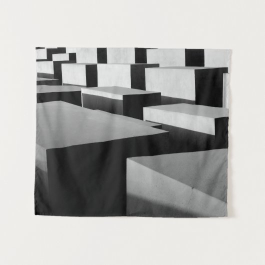 Kuben in Berlin Wandteppich (Vorderseite (Horizontal))