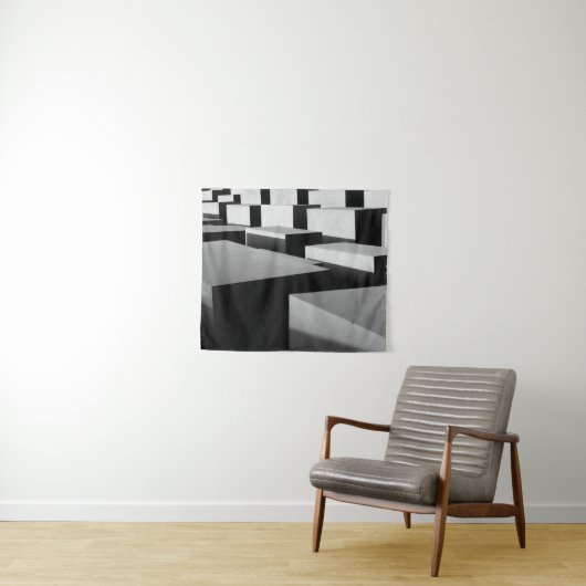 Kuben in Berlin Wandteppich (Beispiel (Horizontal))