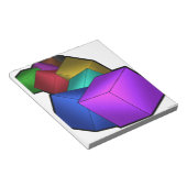 Kuben Notizblock (angewinkelt)
