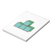 Kuben Notizblock (Rotiert)