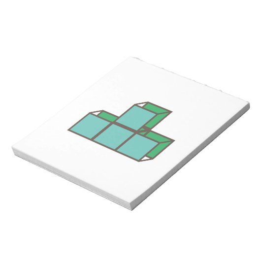 Kuben Notizblock (Rotiert)