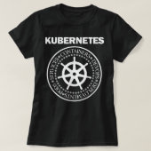 Kubernetes devops programmieren Containerdosierer T-Shirt (Design vorne)
