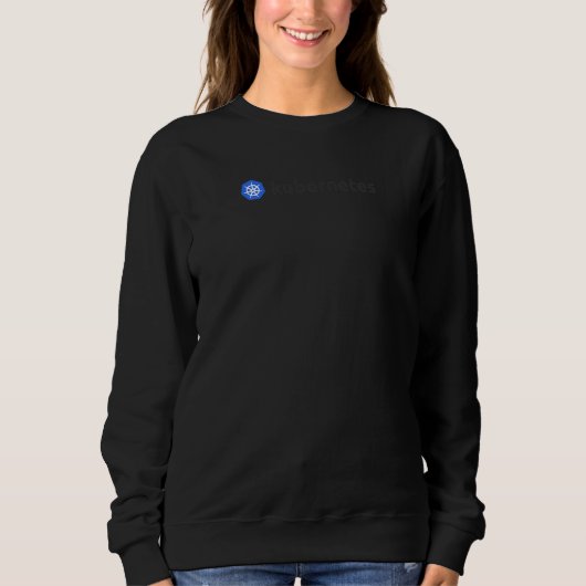 Kubernetes Open Source Container Orchestration En Sweatshirt (Vorderseite)