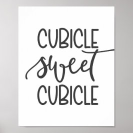 Kubicle Sweatcubicle - Office-Wanddekor Poster