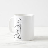 Kubikkatzen-Kaffee-Tasse Kaffeetasse (Vorderseite Links)