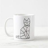 Kubikkatzen-Kaffee-Tasse Kaffeetasse (Links)