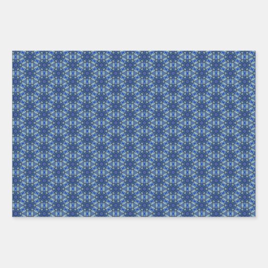 Kubikwolken Geschenkpapier Set (Vorderseite 3)