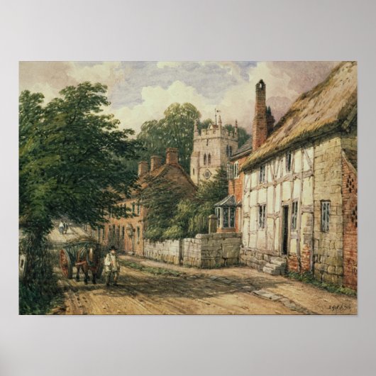 Kubington, Warwickshire Poster (Vorne)