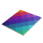 Kubische Farben Fliese (Seite)