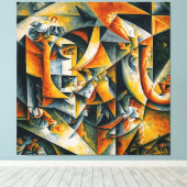 Kubiselandschaft 2 leinwanddruck (Insitu (Holzboden))