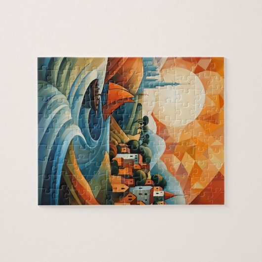 Kubismus 03 puzzle (Horizontal)