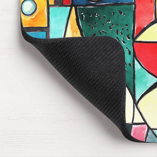 Kubismus-Design Mousepad (Ecke)