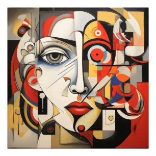 Kubismus Frauen Abstrakte Kunst Fotodruck