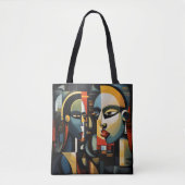 Kubismus Frauen Tasche (Vorderseite)