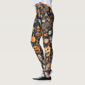 Kubismus Halloween Leggings (Links)