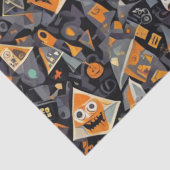 Kubismus Halloween Seidenpapier (Detail)