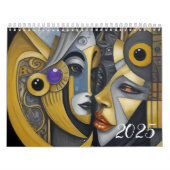 Kubismus im Stil von Picasso. 2025 Kalender (Titelbild)