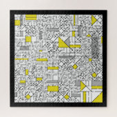 Kubismus Maze Jigsaw Puzzle (Horizontal)