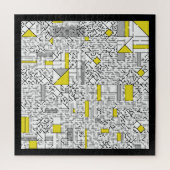 Kubismus Maze Jigsaw Puzzle (Vertikal)