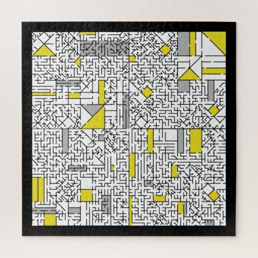 Kubismus Maze Jigsaw Puzzle (Vertikal)