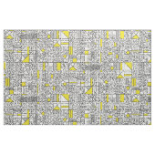 Kubismus Maze Stoff (Fat Quarter (45,7 x 55,9 cm))