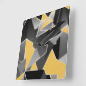 Kubismus Quadratische Wanduhr (Winkel)